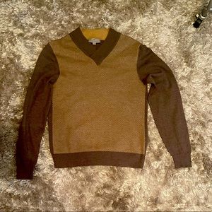 Canali V Neck Sweater size 50 (Small) Made in Italy